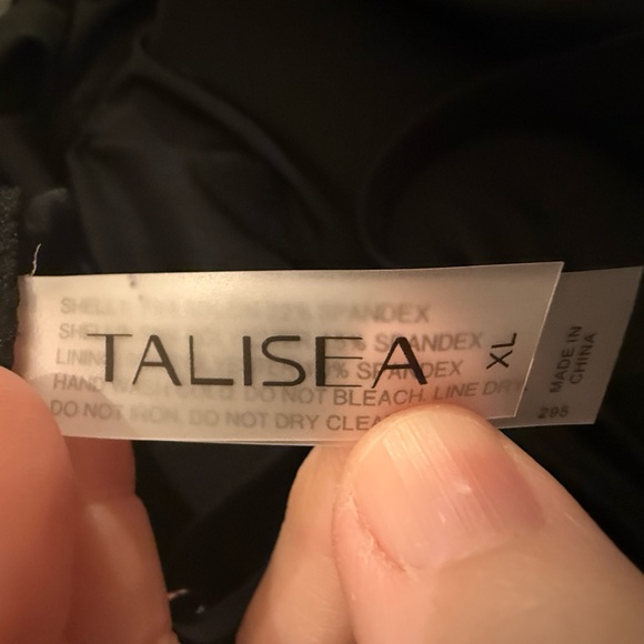 The Bow One-shoulder One Piece Swimsuit Asymmetric Cutout Bathing Suit Size XL - Picture 9 of 9